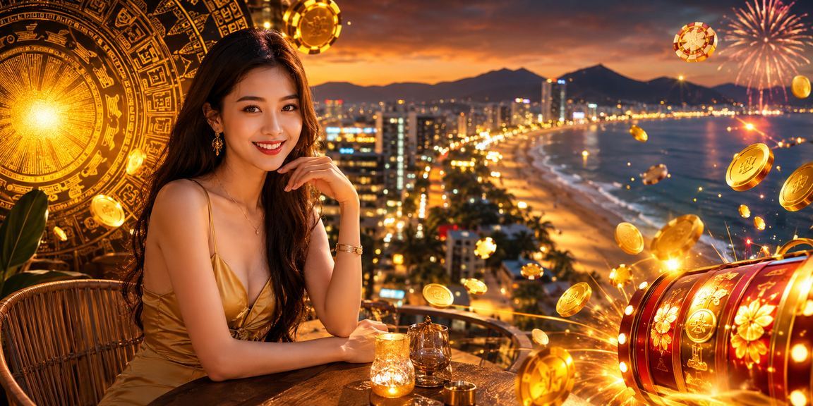 Người chơi tại Đà Nẵng trải nghiệm slot game trên điện thoại trong lúc uống cà phê