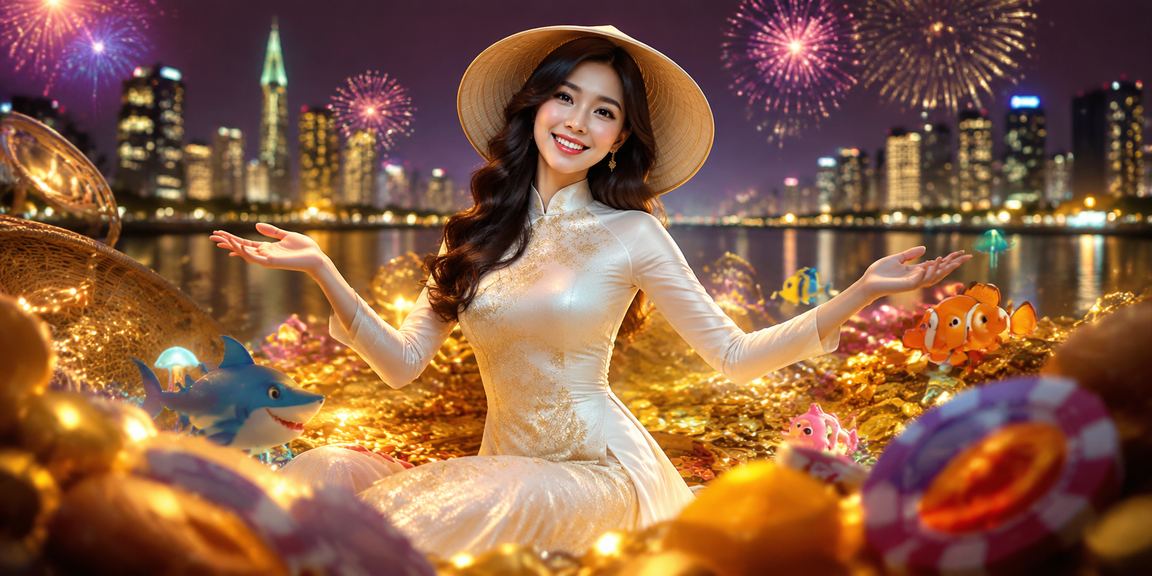 Hình ảnh văn hóa Việt Nam với nón lá truyền thống kết hợp giao diện VIP bonus và cá cược thể thao tại TP.HCM